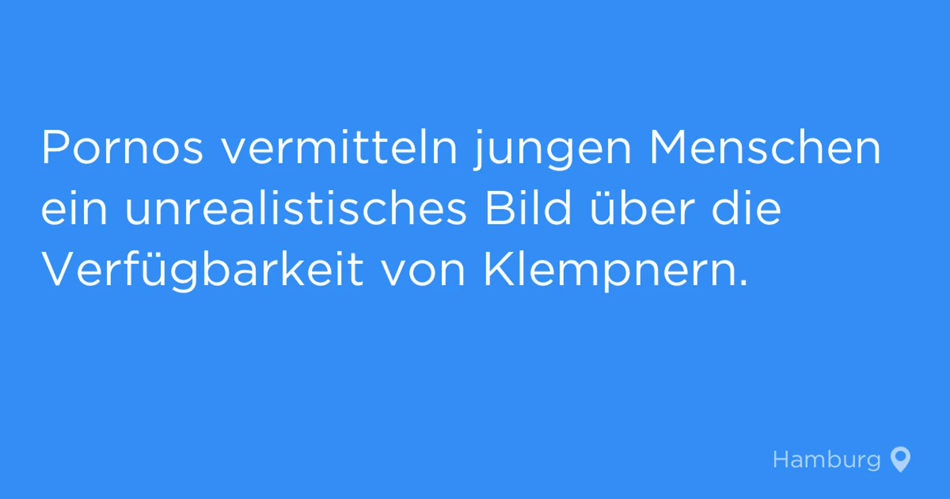Die Jodel der Woche: verfügbare Klempner und Turkish Hairlines | Mit  Vergnügen Hamburg