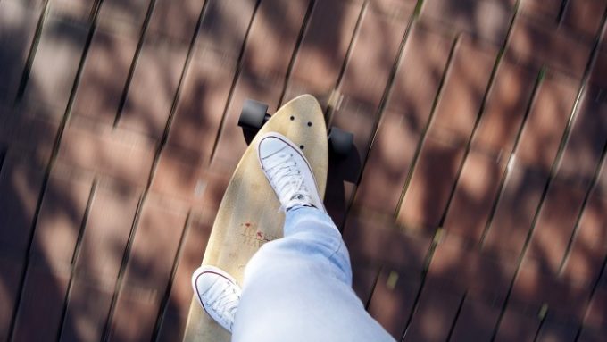 Longboard Hafen Hamburg