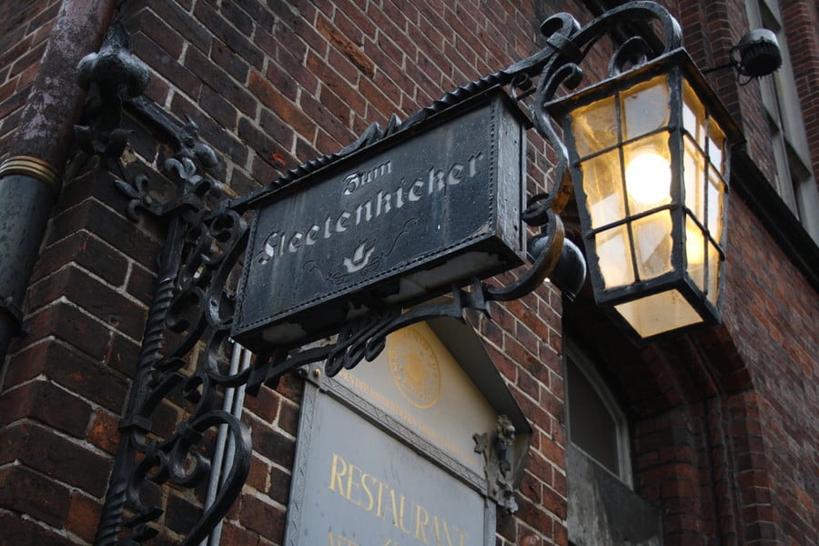 Wie auf der Insel Irish Pub in the Fleetenkieker Mit Vergnügen Hamburg