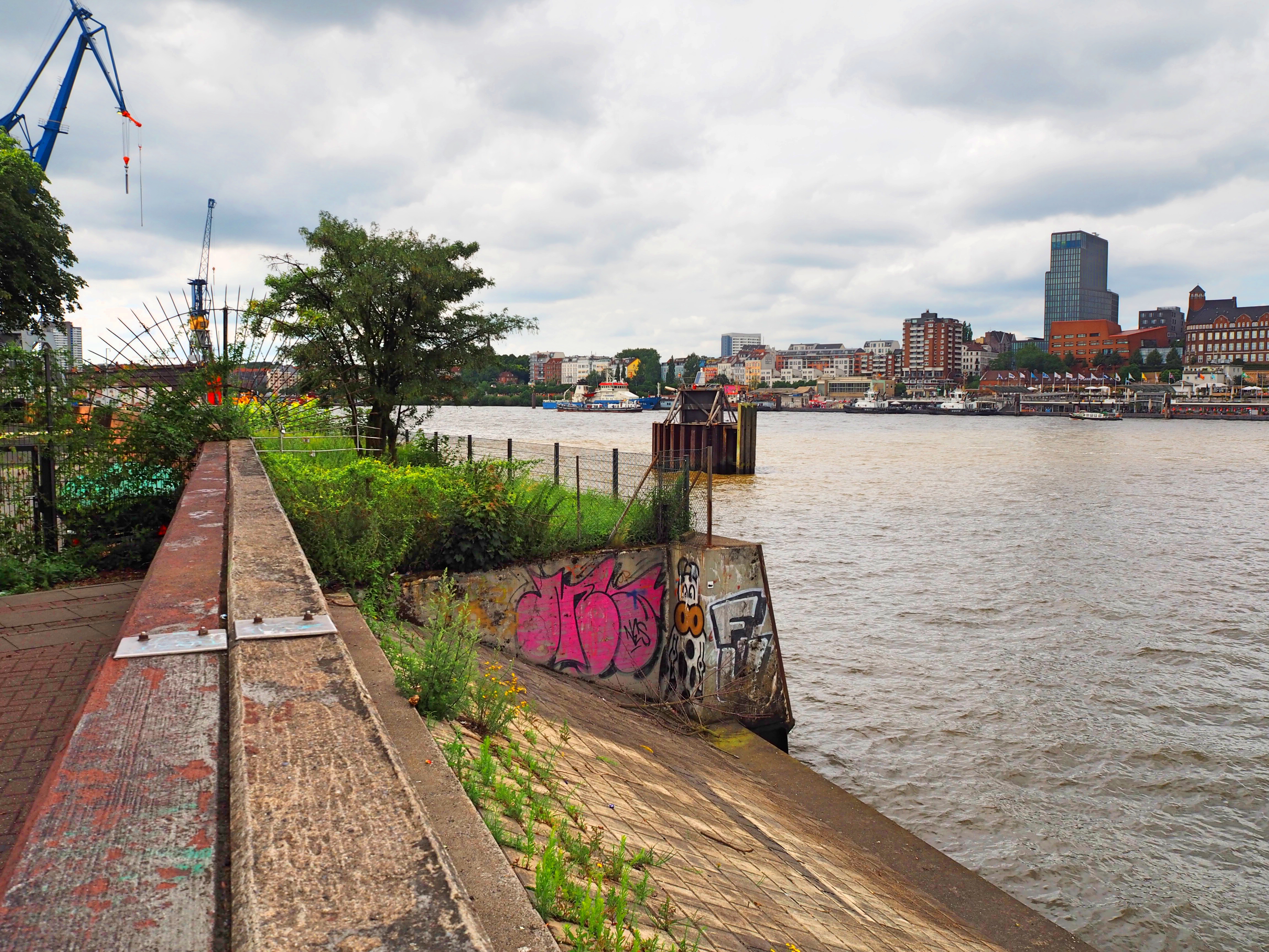 Von Steinwerder aus das Treiben beobachten | Mit Vergnügen Hamburg