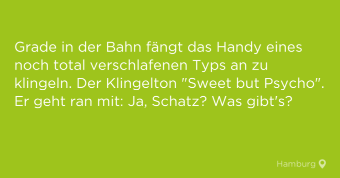 die Jodel der Woche, Jodel