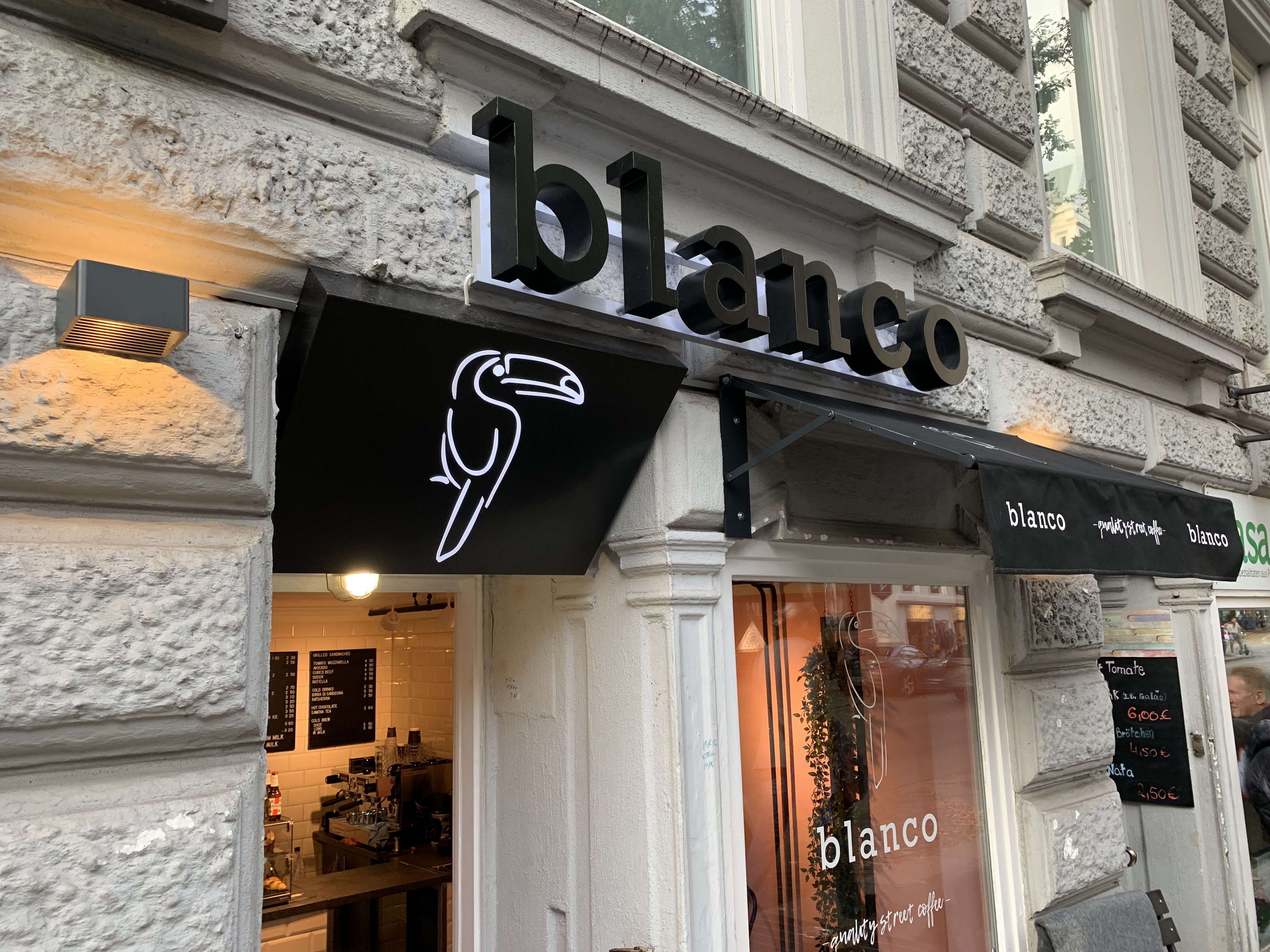 Café Blanco BaristaKaffee für die Lange Reihe! Mit