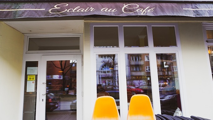 Eclair au Café Eppendorfer Weg