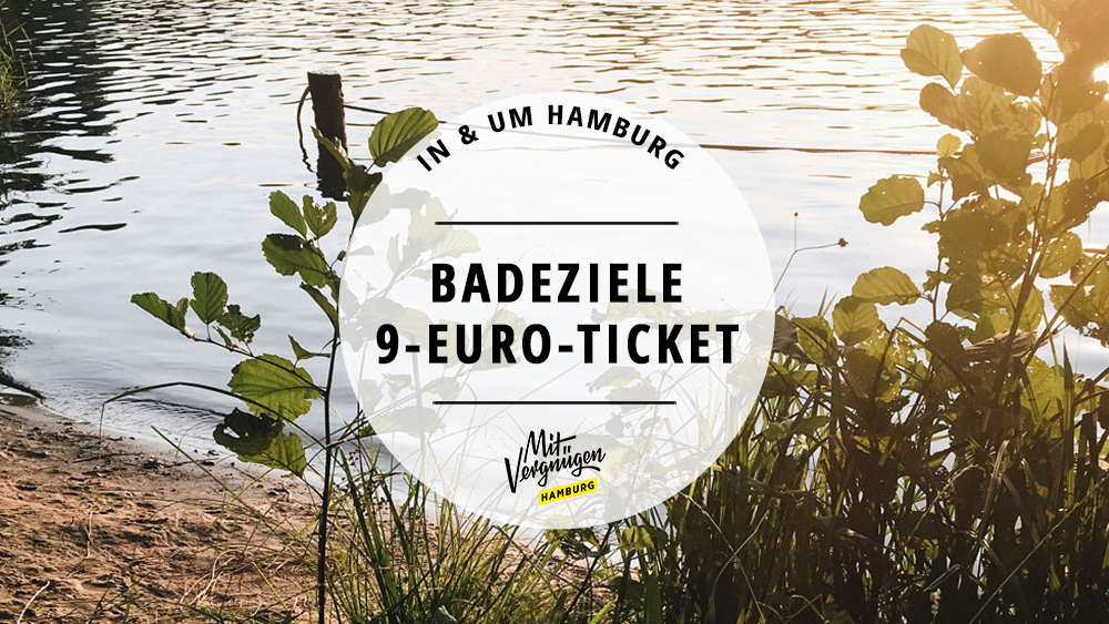 #11 Badeziele rund um Hamburg, die ihr mit dem 9-Euro-Ticket erreicht
