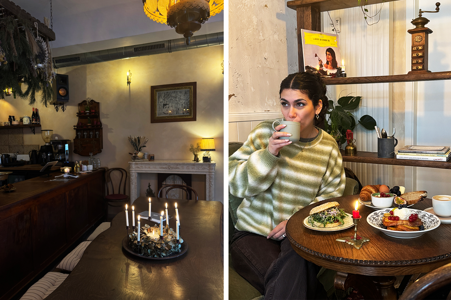 Gemütliches Café in der Innenstadt: Kleine Milchkanne